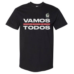 Mexico National Team 500 Level Vamos Todos Heavyweight T-Shirt - Black discount