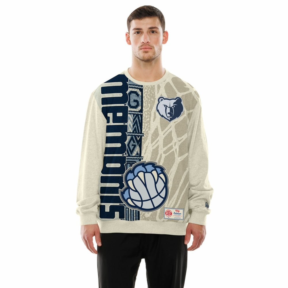 Memphis Grizzlies 2025/26 City Edition Sweatshirt - Tan | New Era shop