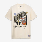 Washington Wizards Oversized City Edition Remix Vintage T-Shirt - Cream | New Era sale