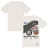 Brooklyn Nets Oversized City Edition Remix Vintage T-Shirt - Cream | New Era cheap