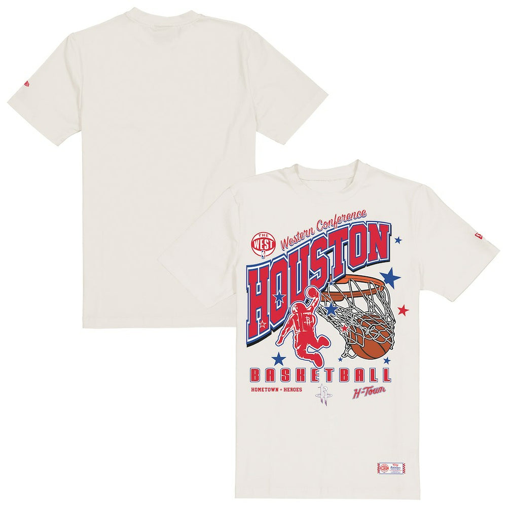Houston Rockets Oversized City Edition Remix Vintage T-Shirt sale - Cream | New Era outlet