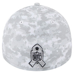 New York Jets New Era 2025 Salute to Service Digital Camo Fan Pack 39THIRTY Flex Hat - White online