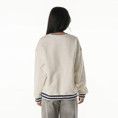 Indianapolis Colts The Wild Collective Women's Oversized Vintage French Terry Sweatshirt - Cream online