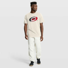 Carolina Hurricanes Fanatics Stadium Slub T-Shirt Cream