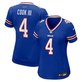 James Cook III Buffalo Bills Women's Team Game Jersey - Royal | Nike on sale