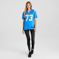 Mekhi Becton Los Angeles Chargers Women's Team Game Jersey - Powder Blue | Nike cheap