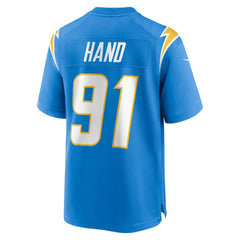 Da'Shawn Hand Los Angeles Chargers Team Game Jersey - Powder Blue | Nike sale