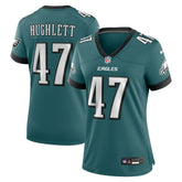 Charley Hughlett Philadelphia Eagles Women's Team Game Jersey - Midnight Green | Nike sale