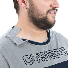 Dallas Cowboys G-III Sports by Carl Banks Adaptive Outlast Long Sleeve T-Shirt - Navy/Silver on sale