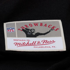 New Orleans Saints Women's Cropped Long Sleeve Rugby Polo - Black on sale