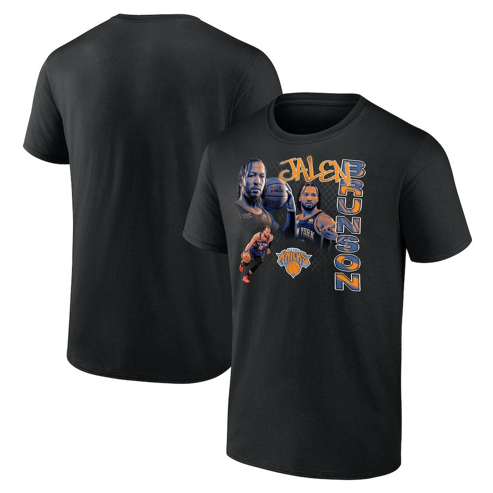 Jalen Brunson New York Knicks Notorious 3.0 Player T-Shirt - Black on sale