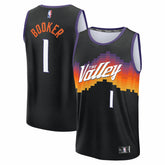 Devin Booker Phoenix Suns 2025/26 City Edition Fast Break Jersey - Black | Fanatics sale