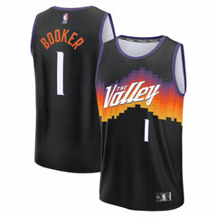 Devin Booker Phoenix Suns 2025/26 City Edition Fast Break Jersey - Black | Fanatics sale