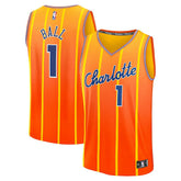 LaMelo Ball Charlotte Hornets 2025/26 City Edition Fast Break Jersey - Orange | Fanatics outlet