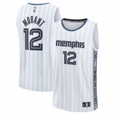 Ja Morant Memphis Grizzlies 2025/26 City Edition Fast Break Jersey - White | Fanatics online