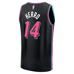 Tyler Herro Miami Heat Youth 2025/26 City Edition Fast Break Jersey - Black | Fanatics outlet