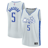 Paolo Banchero Orlando Magic Youth 2025/26 City Edition Fast Break Jersey - Silver | Fanatics for sale