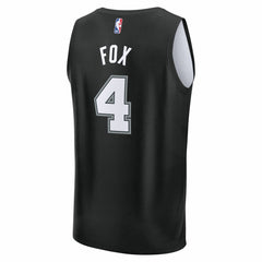De'Aaron Fox San Antonio Spurs Youth 2025/26 City Edition Fast Break Jersey - Black | Fanatics shop