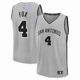 De'Aaron Fox San Antonio Spurs Fast Break Jersey - Statement Edition - Silver | Fanatics on sale
