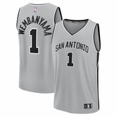 Victor Wembanyama San Antonio Spurs Fast Break Jersey - Statement Edition - Silver | Fanatics online