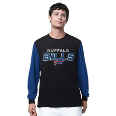 Buffalo Bills Starter Thursday Night Gridiron Long Sleeve T-Shirt- Black cheap