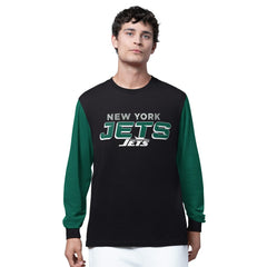 New York Jets Starter Thursday Night Gridiron Long Sleeve T-Shirt- Black online