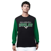 Philadelphia Eagles Starter Thursday Night Gridiron Long Sleeve T-Shirt - Black/Midnight Green sale