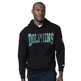 Miami Dolphins Starter Thursday Night Gridiron Hoodie with Vintage Logo - Black cheap