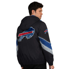 Buffalo Bills Starter Thursday Night Gridiron Full-Zip Jacket - Black/Royal discount