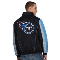 Tennessee Titans Starter Thursday Night Gridiron Half-Zip Jacket - Black for sale