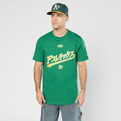 Athletics x Hyperfly T-Shirt - Green | New Era