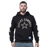 Dallas Cowboys Starter Handoff Fleece Hoodie Sweatshirt - Black discount