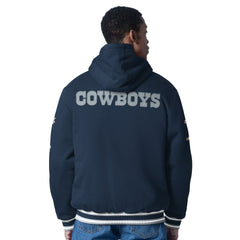 Dallas Cowboys G-III Sports by Carl Banks Power Forward Commemorative Full-Zip Hooded Jacket - Navy sale