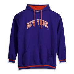New York Knicks Hardwood Classics Big & Tall Hoodie - Blue | Mitchell & Ness cheap
