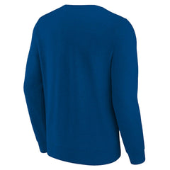 Dallas Mavericks Hardwood Classics Big & Tall Crewneck Sweatshirt - Heather Blue | Mitchell & Ness for sale