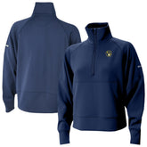 Milwaukee Brewers Women's Wickhams Hills Raglan Omni-Wick Quarter-Zip Pullover - Navy | Columbia