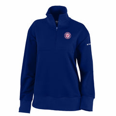Washington Nationals Women's Birchwood Hills Quarter-Zip Pullover - Navy | Columbia
