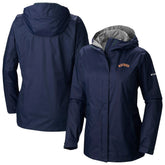 Houston Astros Women's Arcadia II Omni-Tech Full-Zip Hoodie Rain Jacket - Navy | Columbia
