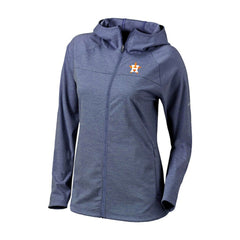 Houston Astros Women's Half Shot Full-Zip Hoodie - Navy | Columbia