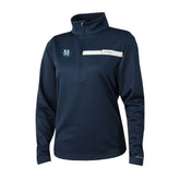 Seattle Mariners Women's Skiff Guide Fleece Half-Zip Pullover Jacket - Navy | Columbia