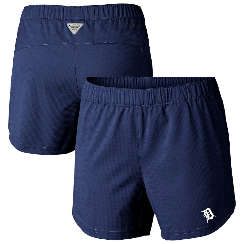 Detroit Tigers Women's Tamiami Pull-On Shorts - Navy | Columbia