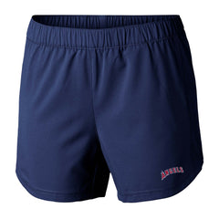 Los Angeles Angels Women's Tamiami Pull-On Shorts - Navy | Columbia