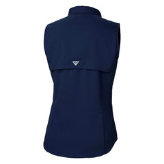 Milwaukee Brewers Women's Tamiami Sleeveless Shirt - Navy | Columbia
