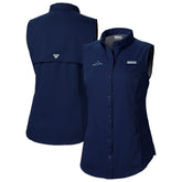 Tampa Bay Rays Women's Tamiami Sleeveless Shirt - Navy | Columbia