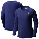 Washington Nationals Tidal Tee II Long Sleeve T-Shirt - Navy | Columbia