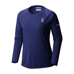 Los Angeles Angels Tidal Tee II Long Sleeve T-Shirt - Navy | Columbia