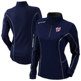 Washington Nationals Shotgun Quarter-Zip Top - Navy | Columbia