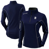 Detroit Tigers Shotgun Quarter-Zip Top - Navy | Columbia