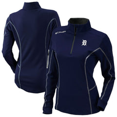 Detroit Tigers Shotgun Quarter-Zip Top - Navy | Columbia