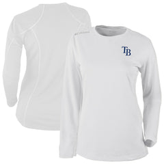 Tampa Bay Rays Shotgun Long Sleeve T-Shirt - White | Columbia